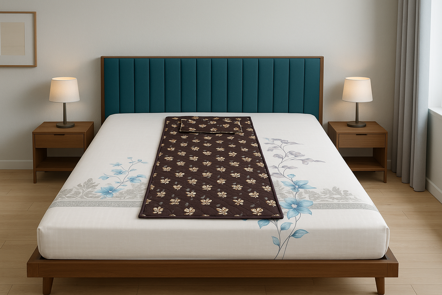 OMSAN CARE ® BIO Magnetic Mattress Field Sleeping Therapy Topper/Pad (3x6 feet) with 1 Pillow Pad/Sleep Better Naturally